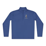 Quarter-Zip Pullover — GMP (God Money Power) Cross Graphic