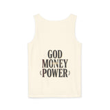 God Money Power Tank Top — GMP Inspirational Faith & Prosperity Sleeveless Tee