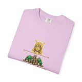 God Money Power T-Shirt — Angel, Stacks of Cash Graphic Tee