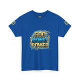 God Money Power T-Shirt — Bold Christian Faith & Prosperity Graphic Tee