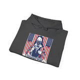 Patriotic Boxer Dog Hoodie — 'God, Money, Power' Americana Pullover