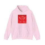 Angel Of Death Hoodie - Red Dove Graphic Pullover