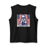 Patriotic Bandana Rider Tank – American Flag Biker Muscle Tee
