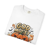 God Money Power- Halloween Pumpkin Graphic T-Shirt