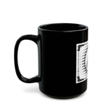 God Money Power Black Mug — Street Art Jesus Graphic Coffee Cup (11oz/15oz)