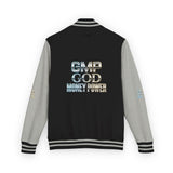 Letterman Jacket — 'GMP GOD MONEY POWER' Varsity Bomber