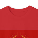 Long Sleeve Tee — 'God, Money, Power' Retro Palm Graphic