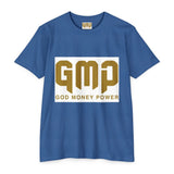 GMP "God Money Power" Graphic Tee — Bold Faith & Wealth Statement Shirt