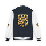 Letterman Jacket — "GMP Good Money Power" Retro Varsity Jacket