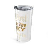 Motivational 20oz Tumbler — "Hustle For Your Money" Inspirational Travel Mug