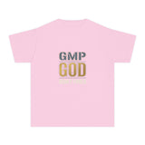 Youth Tee — "GMP GOD" Inspirational Christian Graphic Shirt