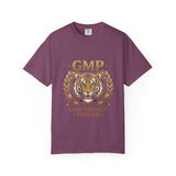 GMP Tiger Crest T‑Shirt — "God Money Power" Graphic Tee