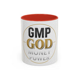 GMP God Coffee Mug — Money Power Inspiration Accent Mug (11/15oz)