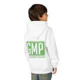 GMP Youth Hoodie — 'God Money Power' Green Logo Pullover