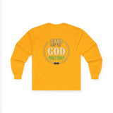 Money Power Long Sleeve Tee — “GMP GOD” Laurel Graphic