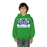 GMP “God Money Power” Youth Hoodie — Bold Faith & Motivation Pullover