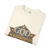 God Money Power Retro Crest T-Shirt