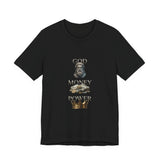 God Money Power- T-Shirt — Stacked Icons Graphic Tee