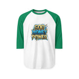 God Money Power Raglan Shirt