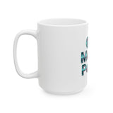 God Money Power Ceramic Mug — Colorful Inspirational 11oz & 15oz Coffee Cup
