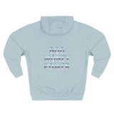 God Money Power Hoodie — Graphic Three-Panel Fleece Pullover