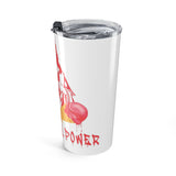 20oz Tumbler — Saint with Bandana 'Money Power' Graphic