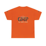GMP "God Manly Power" Graphic Tee — Bold Logo Cotton Shirt