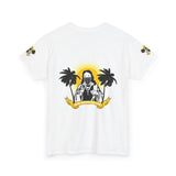 Beach Vibes Tee — Palm Trees & Sunset Graphic T-Shirt