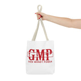 God Money Power (GMP) Red Logo Tote Bag – Faith & Wealth Statement Tote