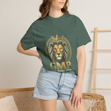 Lion Crest T-Shirt — GMP Gold Emblem Graphic Tee