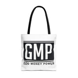 GMP Tote Bag — God Money Power Bold Logo Canvas Tote