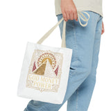Tote Bag — 'God Money & Power' Pyramid Graphic Tote