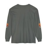Halloween Pumpkin Jack-O'- “God Money Power” Lantern Long Sleeve Tee