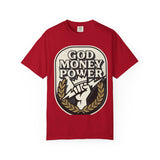 God Money Power Graphic T-Shirt