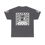 T-Shirt — 'God Money Power' Retro Buddha Graphic Tee