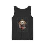 God Money Power- Skull Graphic Tank Top