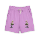 God Money Power Graphic Sweatshorts — Lightweight Fleece Casual Shorts
