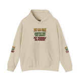 Inspirational Graphic Hoodie - "Put God First, Hustle for the Money, Put Yourself in Power"