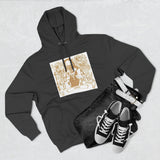 Hoodie — 'God, Money, Power' Vintage Crest Graphic Pullover