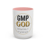 GMP God Coffee Mug — Money Power Inspiration Accent Mug (11/15oz)