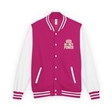 Letterman Jacket — 'Did I Just Say Power?' Retro Varsity Jacket