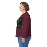 Angel Of Death Grim Reaper Wings Long Sleeve Tee — Dark Gothic Scythe Graphic