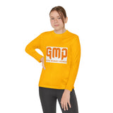GMP "God Money Power" Youth Long Sleeve Tee - Orange Logo