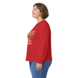 GMP (God Money Power) Long Sleeve Tee — Gold Logo Faith Streetwear