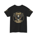 GMP Bald Eagle Graphic Tee — "God Money Power" Patriotic Shirt