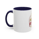 God Money Power Accent Coffee Mug — Motivational Faith & Wealth Design (11/15 oz)