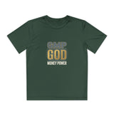 Youth T‑Shirt — GMP GOD Money Power Graphic Tee