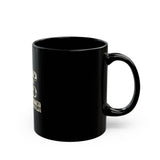 Black Mug — GMP GOD Money Power Metallic Logo Coffee Cup (11oz & 15oz)