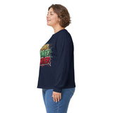 Long Sleeve Tee — 'God Money Power' Bold Graphic Spiritual Streetwear