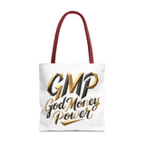 God Money Power (GMP) Tote Bag — Inspirational Faith & Prosperity Canvas Tote